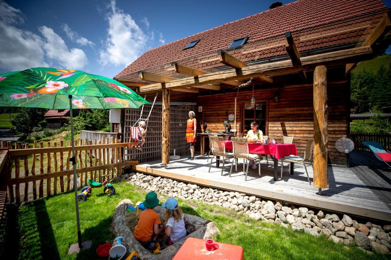 Naturpark Huette Mandl, Biobauernhof & Huettenurlaub Санкт-Ламбрехт Экстерьер фото